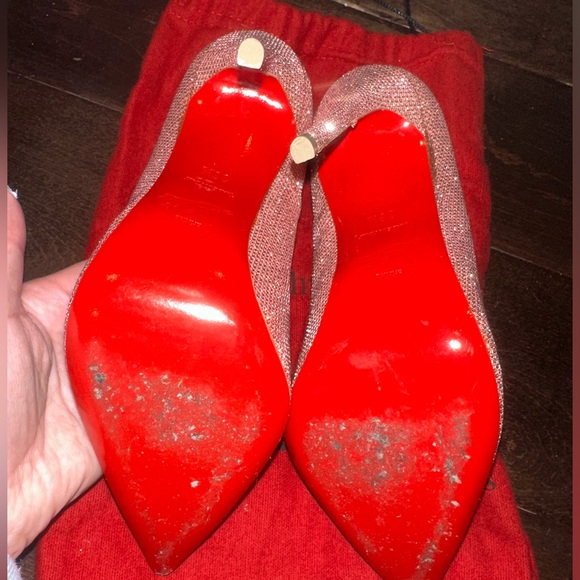 Christian Louboutin size 6 1/2 bought used worn once - Picture 2 of 7